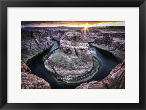 Framed Horshoe Bend 2 Print