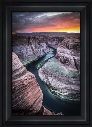 Framed Horshoe Bend 3 Print