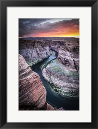 Framed Horshoe Bend 3 Print