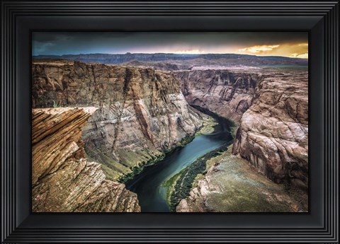 Framed Horshoe Bend 5 Print