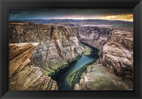 Framed Horshoe Bend 5 Print