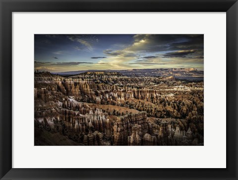 Framed Bryce Canyon Sunset Print