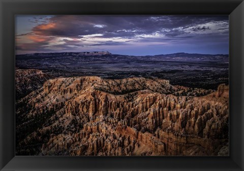Framed Bryce Canyon Sunset 2 Print