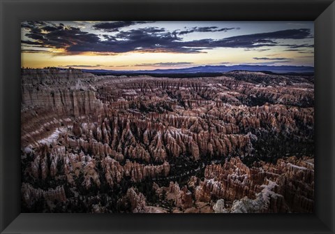 Framed Bryce Canyon Sunset 3 Print