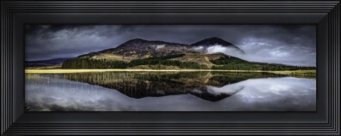 Framed Glen Etive Panorama 2 Print
