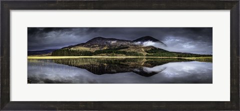 Framed Glen Etive Panorama 2 Print