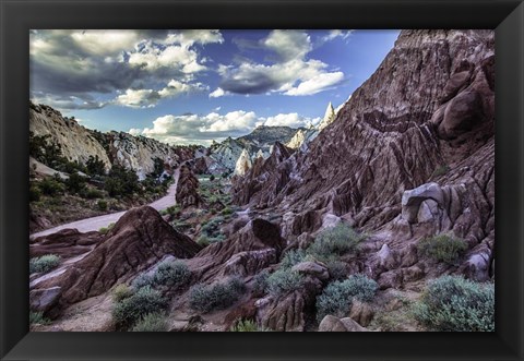 Framed Goblin Hats Valley Print