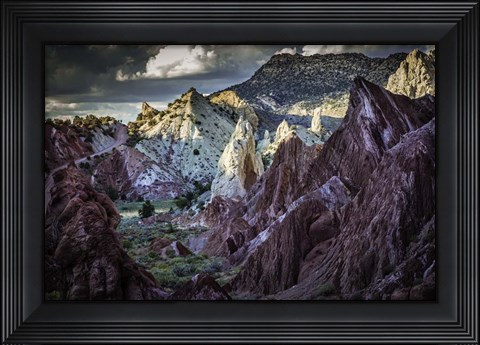 Framed Goblin Hats Valley 2 Print