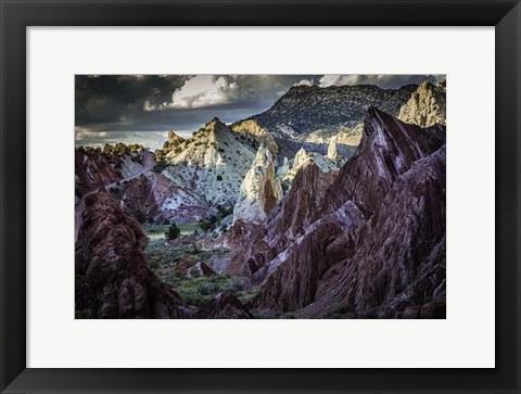 Framed Goblin Hats Valley 2 Print