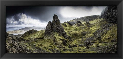 Framed Old Man Of Storr Panorama Print