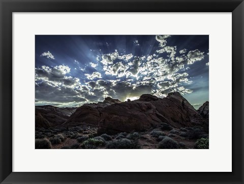 Framed Valley Of Fire 2 Print