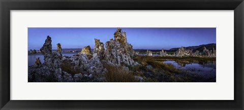 Framed Mono Lake Twilight Print