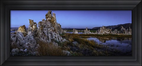 Framed Mono Lake Twilight Crop Print