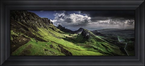 Framed Qiuraing Panorama Print