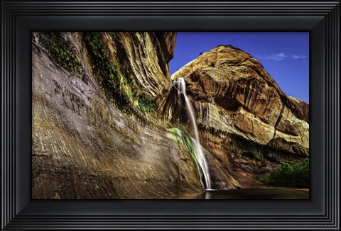 Framed Calf Creek Falls 2 Print