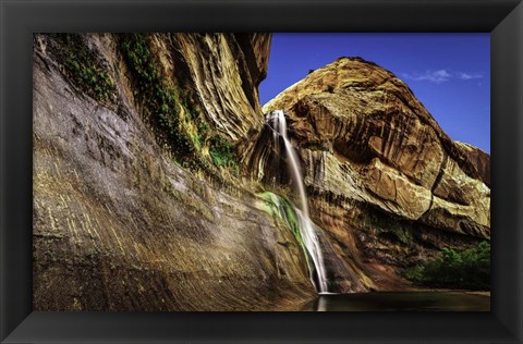 Framed Calf Creek Falls 2 Print