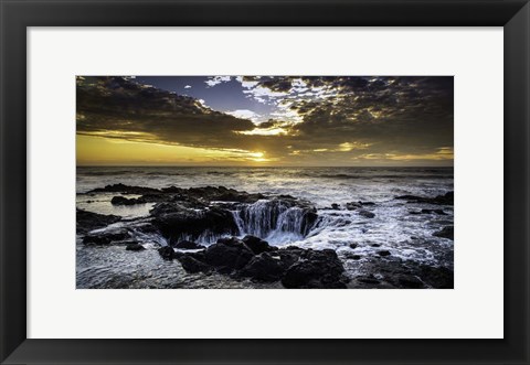 Framed Sinkhole Print