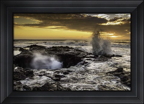 Framed Sinkhole 2 Print