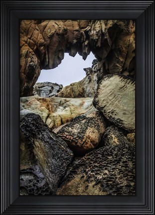Framed Salt Point 2 Print