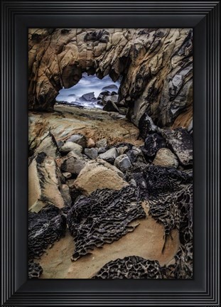 Framed Salt Point 3 Print