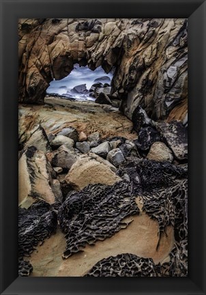 Framed Salt Point 3 Print