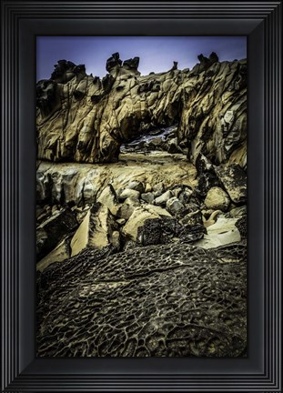 Framed Salt Point 6 Print