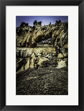 Framed Salt Point 6 Print