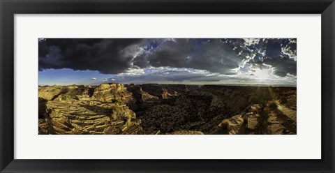 Framed Little Gand Canyon 2 Crop Print