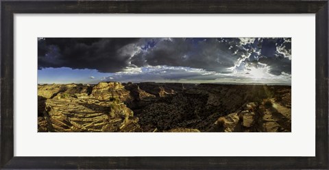 Framed Little Gand Canyon 2 Crop Print