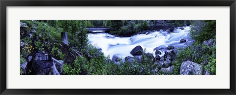 Framed Cascade Yellowstone Print