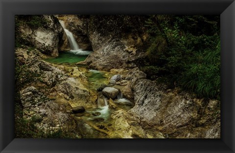 Framed Almbachklamm 2 Print