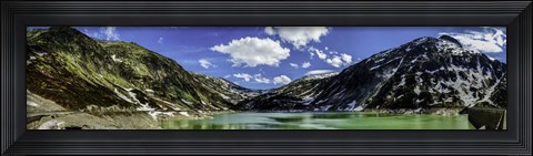 Framed Glacier Lakes Print