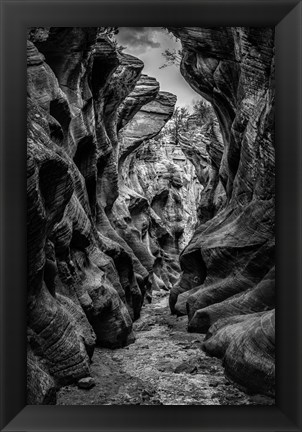 Framed Slot Canyon Utah 5 Print