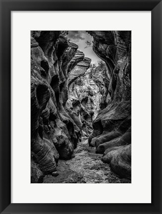 Framed Slot Canyon Utah 5 Print