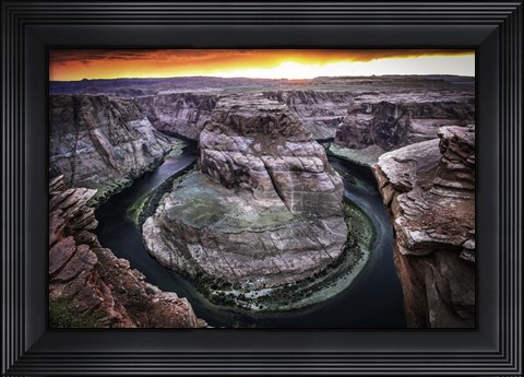 Framed Horshoe Bend 4 Print