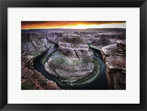 Framed Horshoe Bend 4 Print