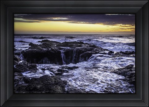 Framed Sinkhole 3 Print