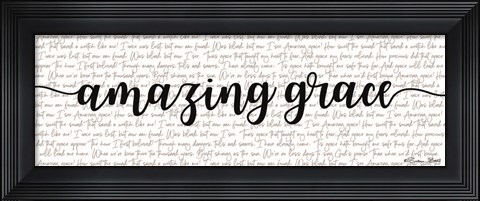 Framed Amazing Grace Print