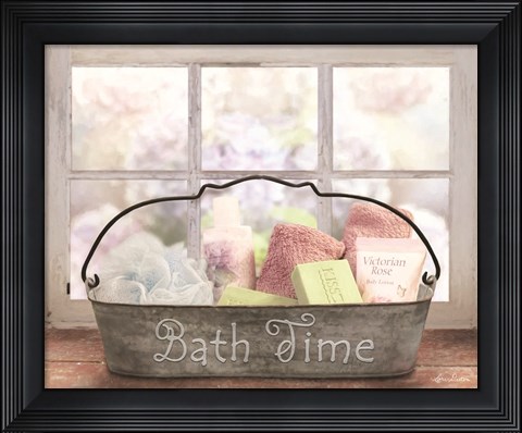 Framed Bath Time Print
