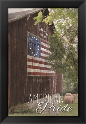 Framed American Pride Print