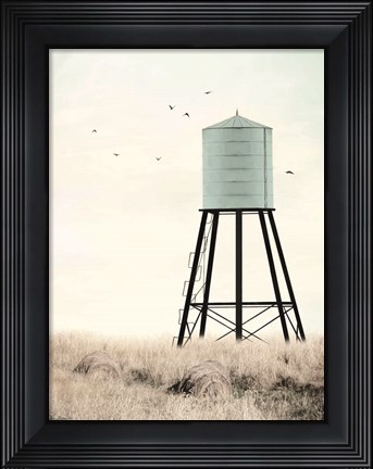 Framed Save Water Print