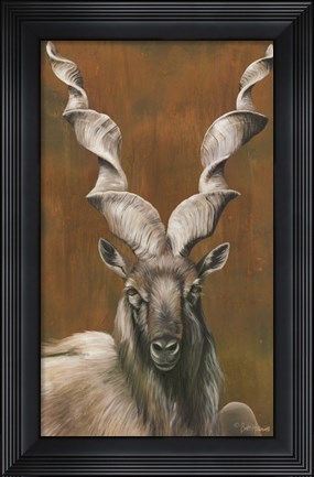 Framed Mighty Markhor Print