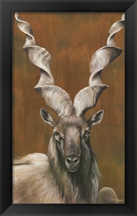 Framed Mighty Markhor Print