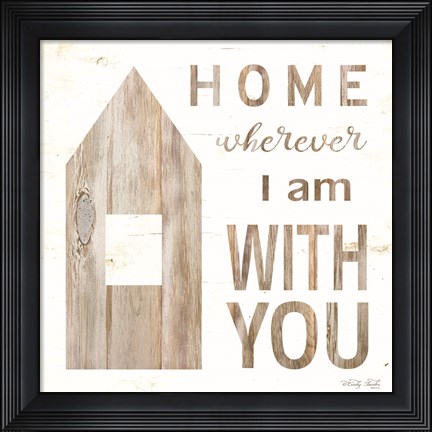 Framed Home Print