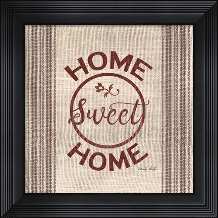 Framed Home Sweet Home Print