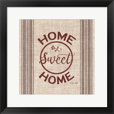 Framed Home Sweet Home Print