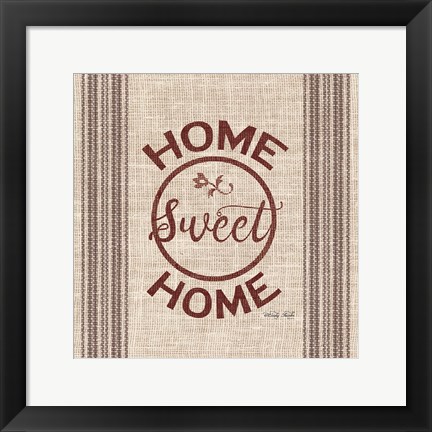 Framed Home Sweet Home Print