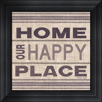Framed Home Print