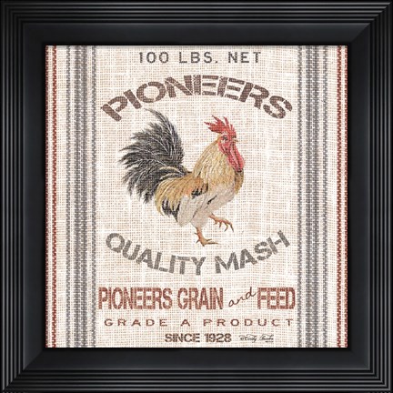 Framed Pioneers Print