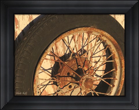 Framed Tire Print